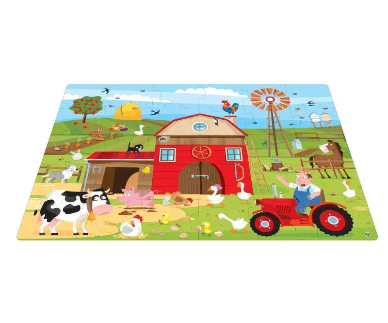 Boerderijvriendjes - Puzzel van 30 stukjes | 9789036641951 Boerderijvriendjes - Puzzel van 30 stukjes - Afbeelding 2