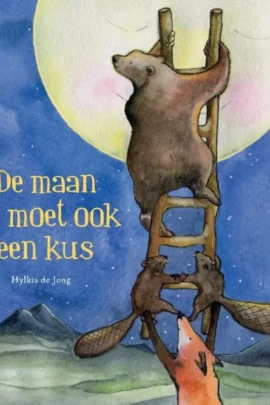 De maan moet ook een kus