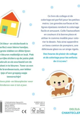 Alternative view of Funny Sticker Color (2-4 j.) / Funny Sticker Color (2-4a.)