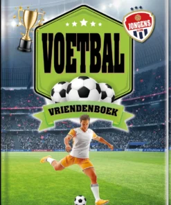 Vriendenboek voetbal jongens