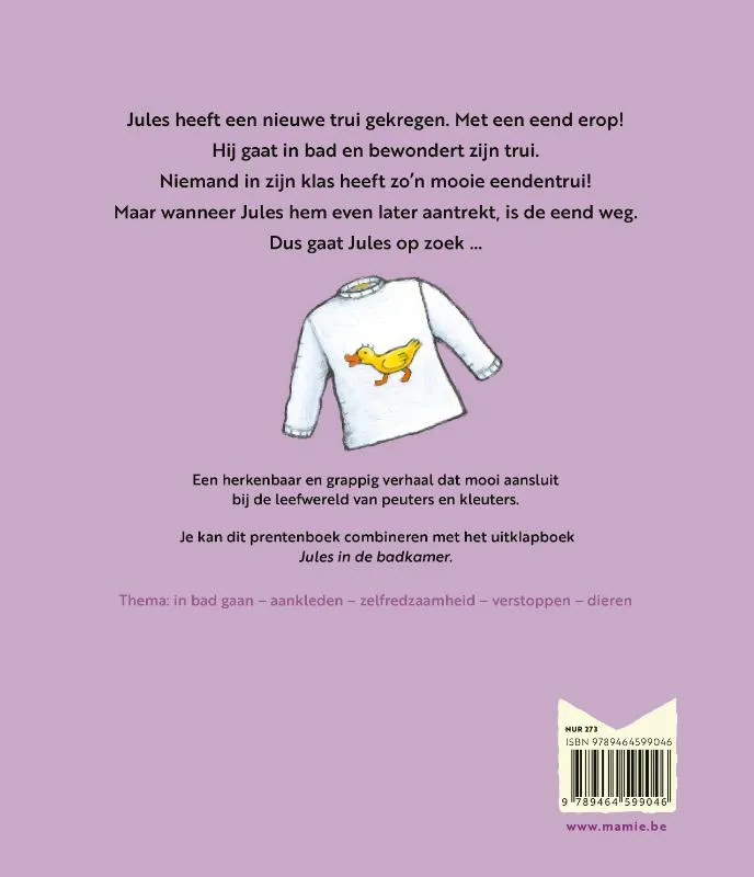 De eend van Jules | 9789464599046 De eend van Jules - Afbeelding 2