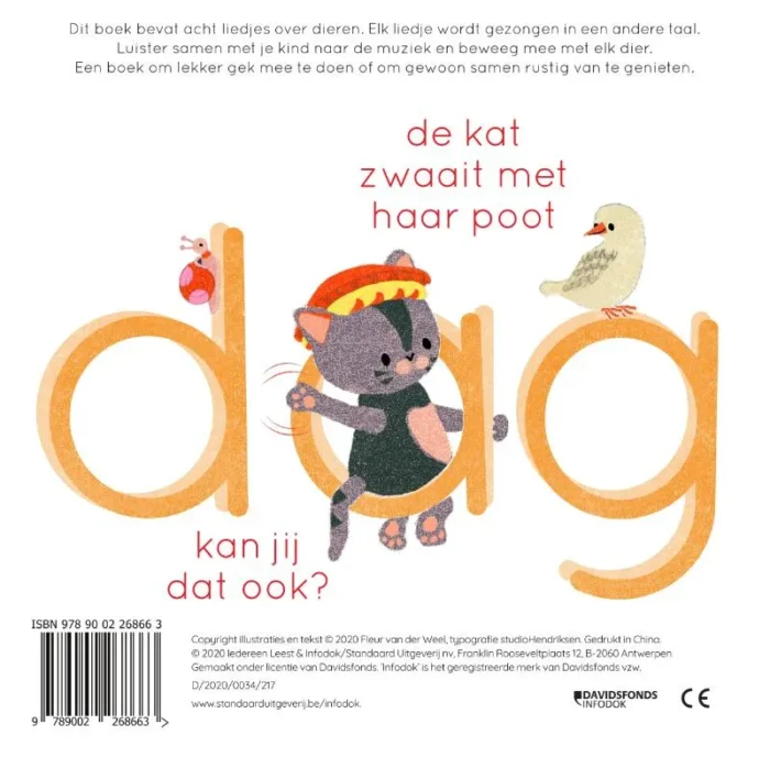 Daar zat een aapje op een stokje - Afbeelding 2