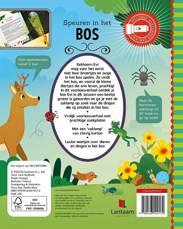 Speuren in het bos | 9789463549172 Speuren in het bos - Afbeelding 2