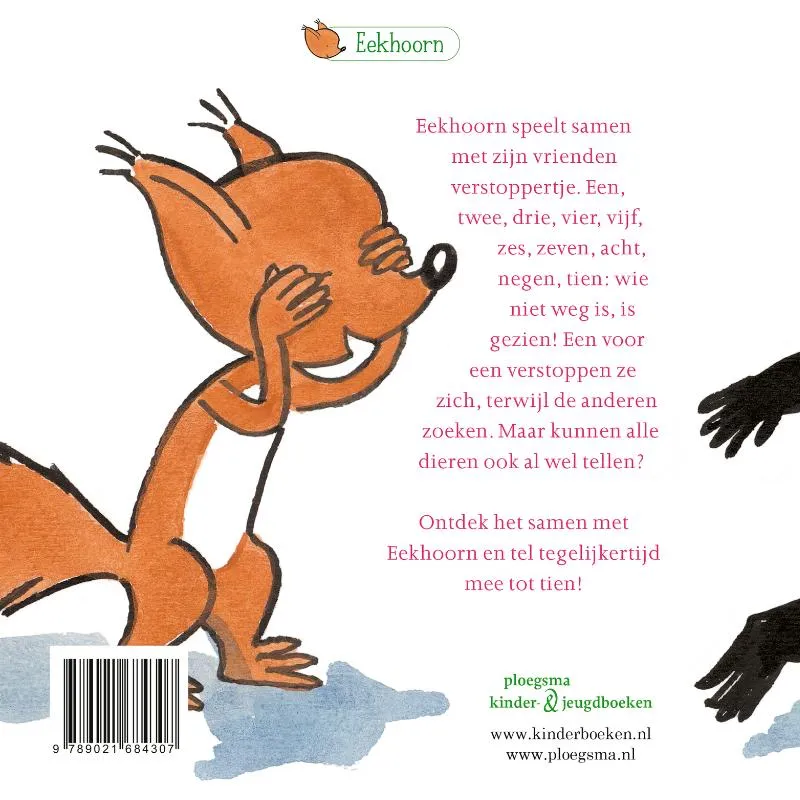 Eekhoorn speelt verstoppertje | 9789021684307 Eekhoorn speelt verstoppertje - Afbeelding 2