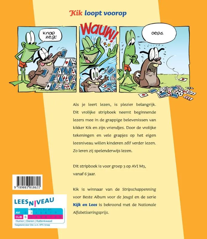 Kik loopt voorop | 9789083018621 Kik loopt voorop - Afbeelding 2