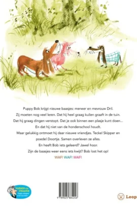 Alternative view of Puppy Bob lost het op