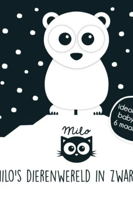 Milo's dierenwereld in zwart-wit