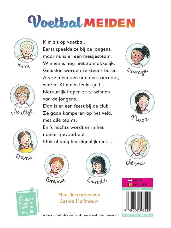 Voetbalmeiden | 9789000392223 Voetbalmeiden - Afbeelding 2