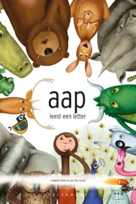 Aap leest een letter