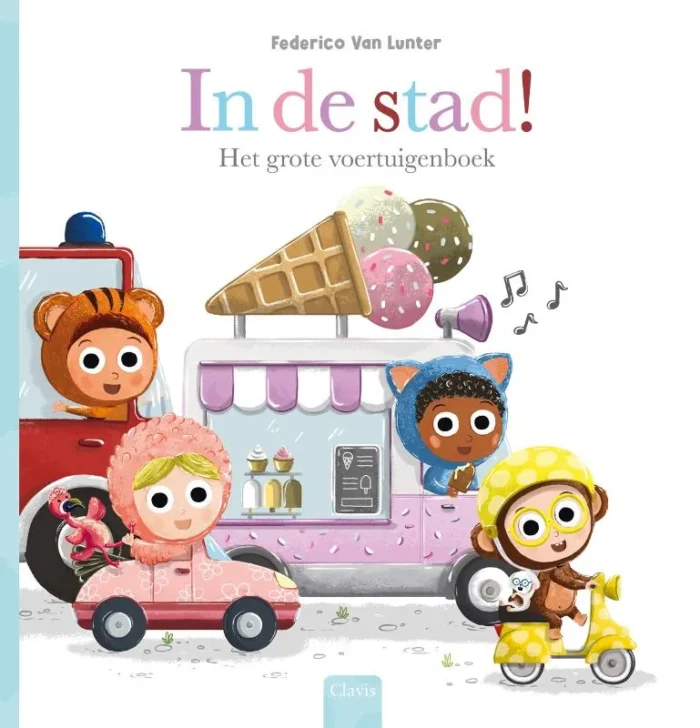 In de stad