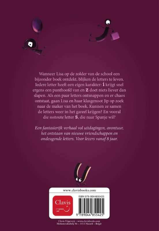 Lisa en de ontsnapte letters | 9789044855425 Lisa en de ontsnapte letters - Afbeelding 2