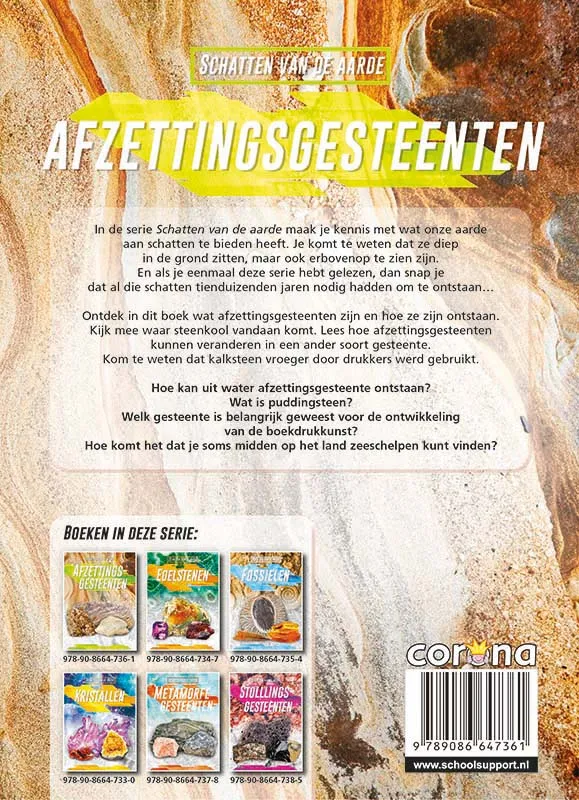 Afzettingsgesteenten | 9789086647361 Afzettingsgesteenten - Afbeelding 2