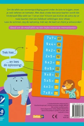 Alternative view of 2de leerjaar/groep 4 Oefenkaarten