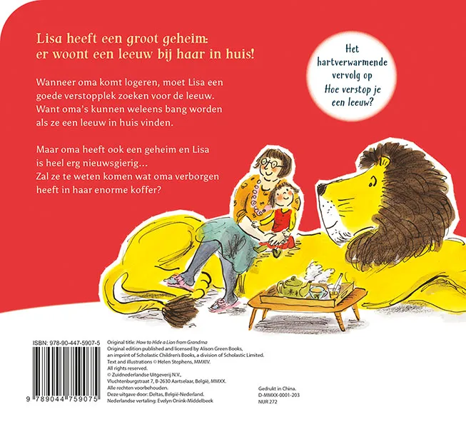 Hoe verstop je een leeuw voor oma? | 9789044759075 Hoe verstop je een leeuw voor oma? - Afbeelding 2