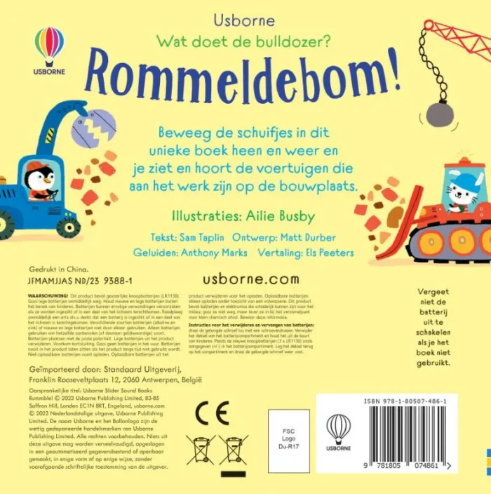 Wat doet de bulldozer? Rommeldebom! - Afbeelding 2