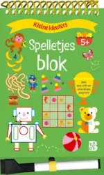 Spelletjesblok met viltstift 3+ Mijn dag | 9789403232713