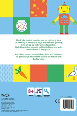 Alternative view of Spelletjesblok met viltstift 3+ Mijn dag