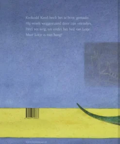 Alternative view of Er ligt een krokodil onder mijn bed!