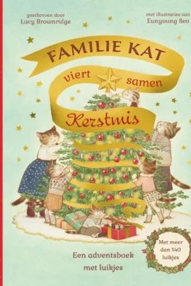 Familie Kat viert samen Kerstmis