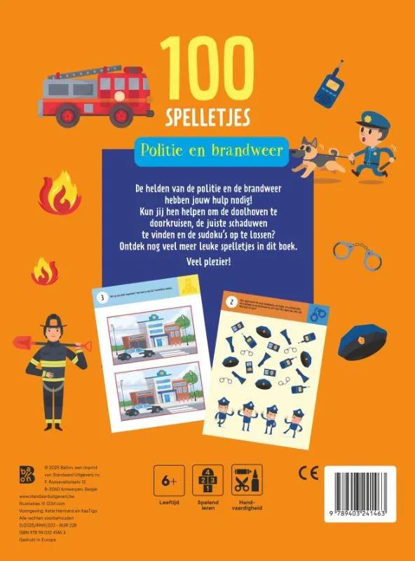 100 spelletjes voor 6-jarigen | 9789403241463 100 spelletjes voor 6-jarigen - Afbeelding 2