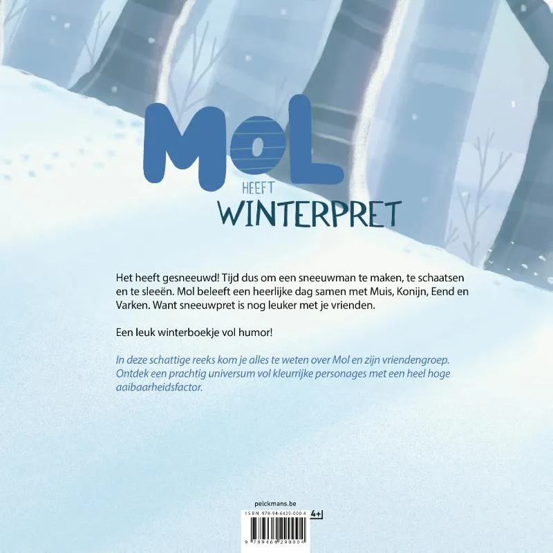Mol heeft winterpret | 9789464290004 Mol heeft winterpret - Afbeelding 2