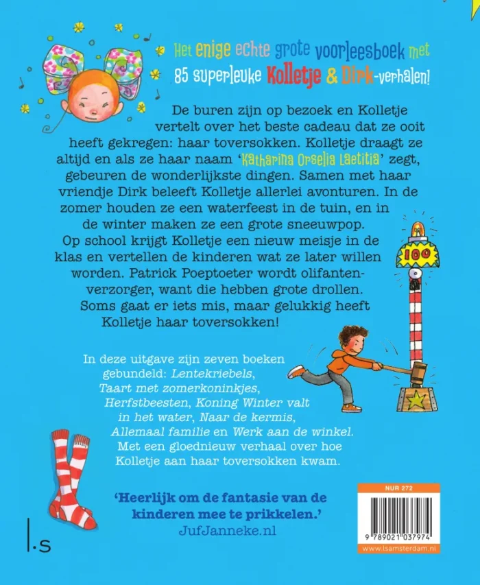 Het enige echte grote voorleesboek van Kolletje & Dirk - Afbeelding 2