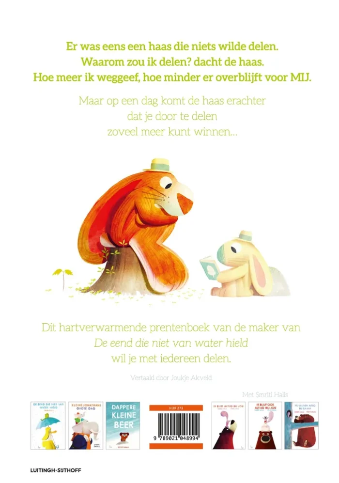 De haas die niets wilde delen - Afbeelding 2