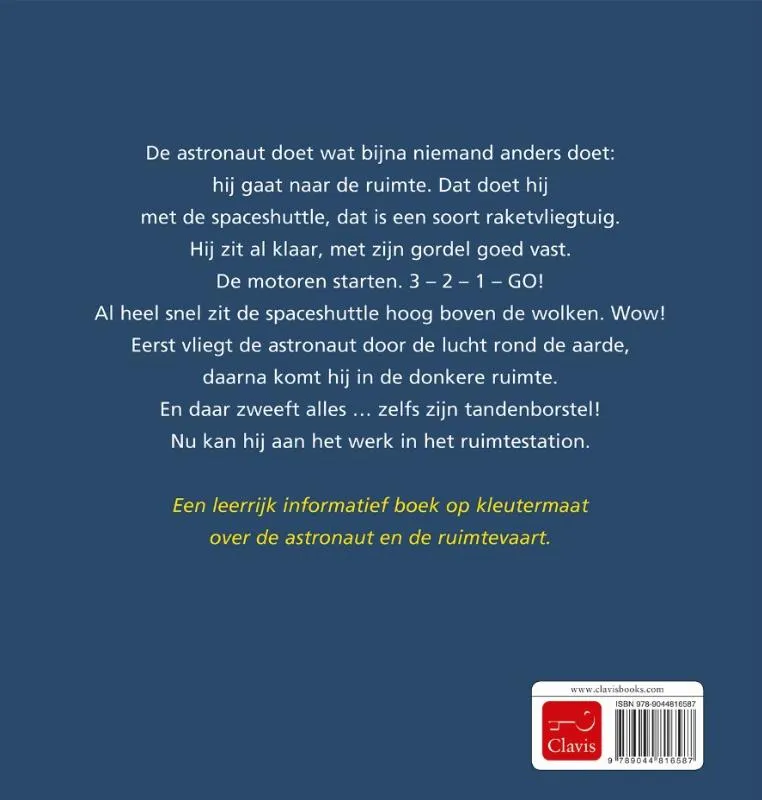 De astronaut | 9789044816587 De astronaut - Afbeelding 2