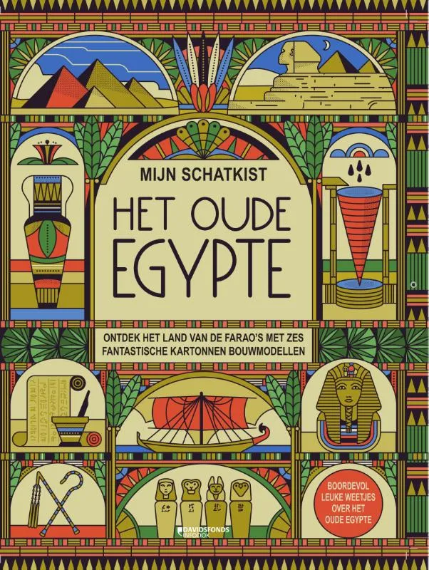 Mijn schatkist:. Het Oude Egypte - Ontdek het land van de Farao's met zes fantastische kartonnen bouwmodellen | 9789002272226 Mijn schatkist:. Het Oude Egypte - Ontdek het land van de Farao's met zes fantastische kartonnen bouwmodellen