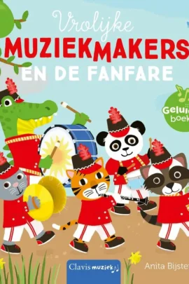 Vrolijke muziekmakers en de fanfare