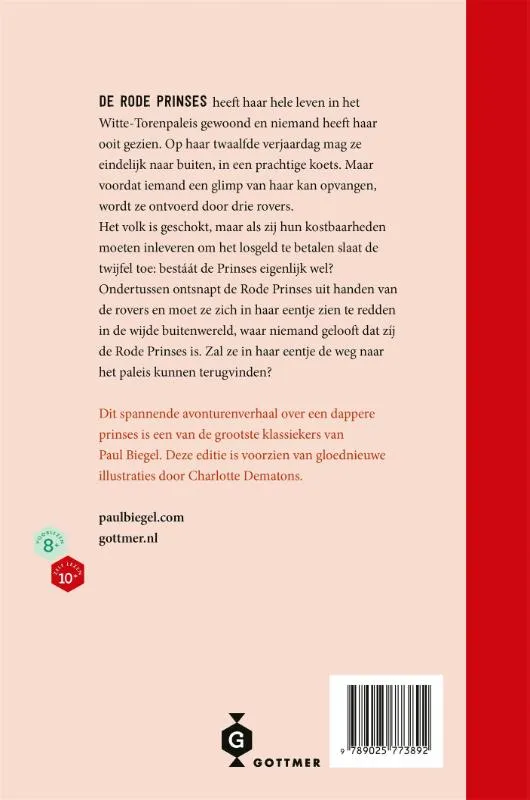 De Rode Prinses | 9789025773892 De Rode Prinses - Afbeelding 2