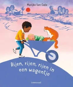 Rijen, rijen, rijen in een wagentje