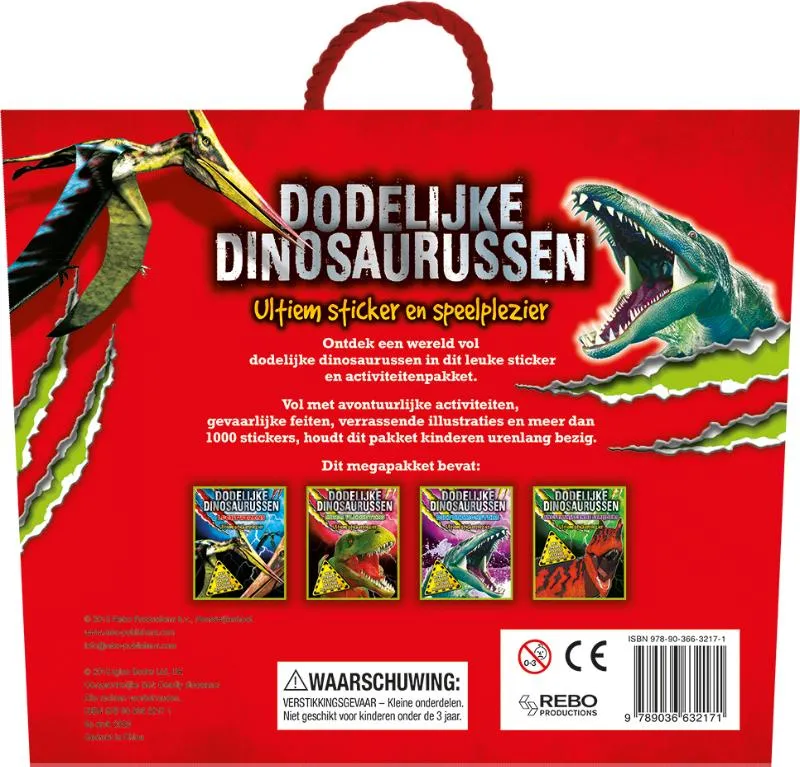 Dodelijke dinosaurussen | 9789036632171 Dodelijke dinosaurussen - Afbeelding 2