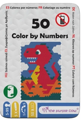 50 color by number