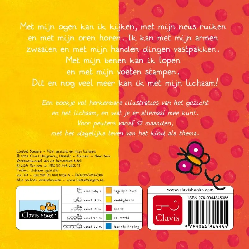 Mijn gezicht en mijn lichaam | 9789044845365 Mijn gezicht en mijn lichaam - Afbeelding 2