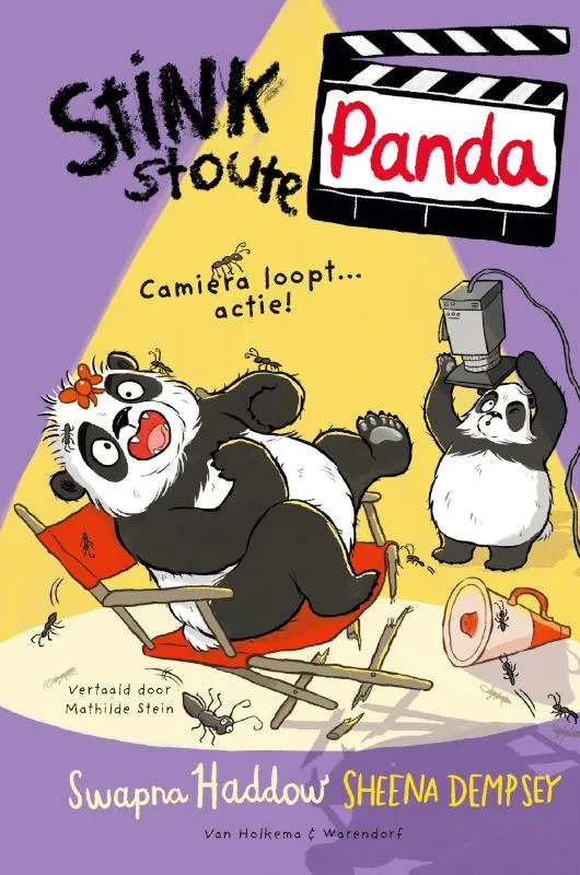 Stinkstoute panda - Camiera loopt… actie! | 9789000402939 Stinkstoute panda - Camiera loopt… actie!