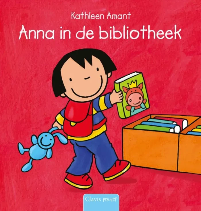 Anna in de bibliotheek