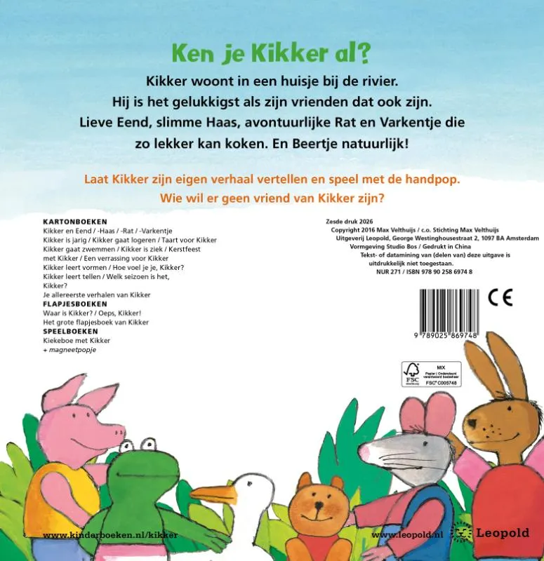 Ik ben Kikker! | 9789025869748 Ik ben Kikker! - Afbeelding 2