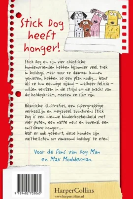 Alternative view of Stick Dog wil een hotdog