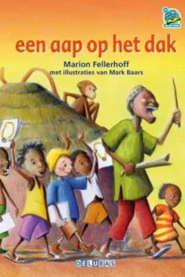 een aap op het dak