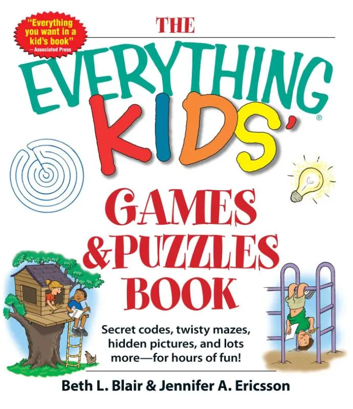 The Everything Kids' Games & Puzzles Book | 9781440560873 The Everything Kids' Games & Puzzles Book
