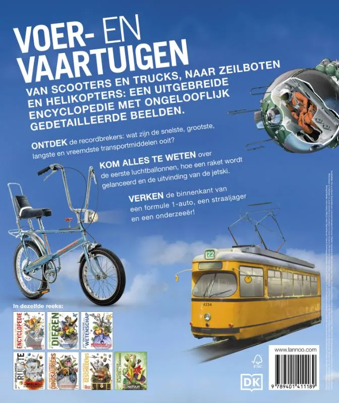 Lannoo's grote encyclopedie van alle voer- en vaartuigen | 9789401411189 Lannoo's grote encyclopedie van alle voer- en vaartuigen - Afbeelding 2