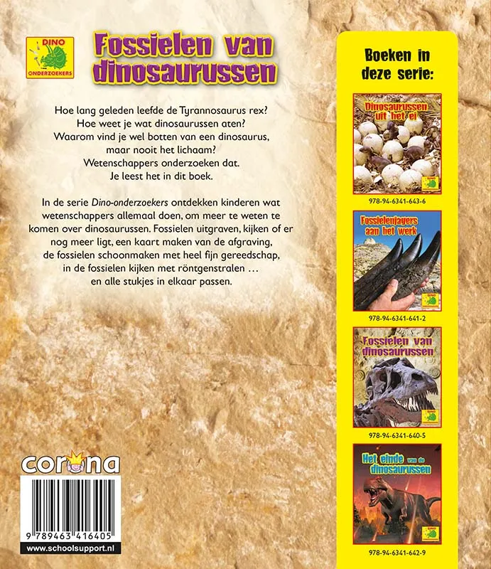 Fossielen van dinosaurussen | 9789463416405 Fossielen van dinosaurussen - Afbeelding 2