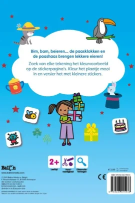 Plakken en kleuren Pasen | 9789403215938 Plakken en kleuren Pasen | 9789403215938