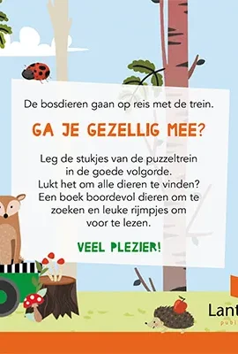 boek + treinpuzzel | 9789463544054