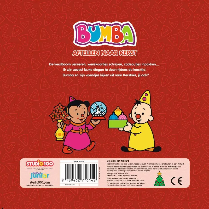kartonboek – Aftellen naar kerst | 9789462776142 kartonboek – Aftellen naar kerst - Afbeelding 2