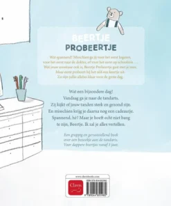 Beertje Probeertje gaat naar de tandarts | 9789044855982 Beertje Probeertje gaat naar de tandarts - Afbeelding 2