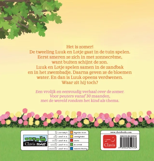 Luuk en Lotje. Het is zomer! | 9789044829532 Luuk en Lotje. Het is zomer! - Afbeelding 2