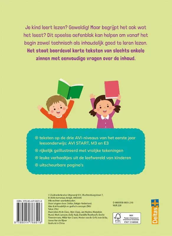 Superleuk oefenblok begrijpend lezen 1ste leerjaar/ groep 3 | 9789044766516 Superleuk oefenblok begrijpend lezen 1ste leerjaar/ groep 3 - Afbeelding 2