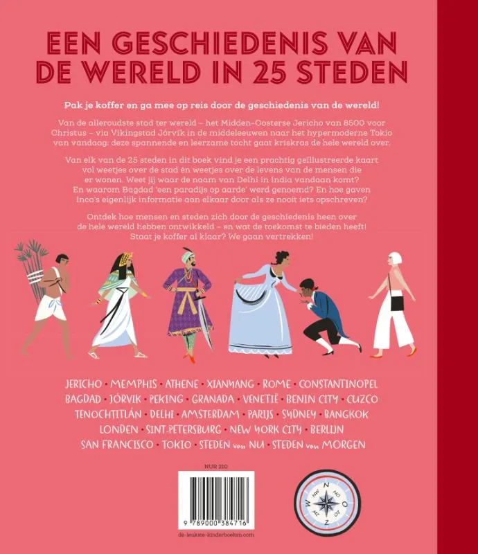Een geschiedenis van de wereld in 25 steden | 9789000384716 Een geschiedenis van de wereld in 25 steden - Afbeelding 2